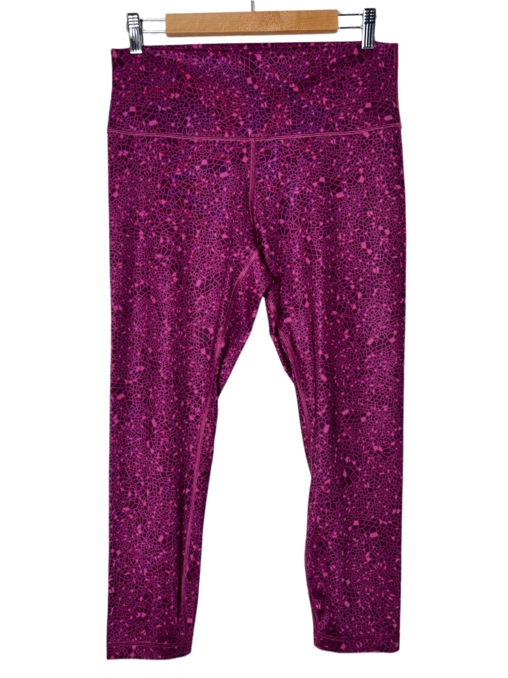 Lululemon High Times Pant(Full-On Luxtreme)Paradise Geo Regal Plum Multi size 12